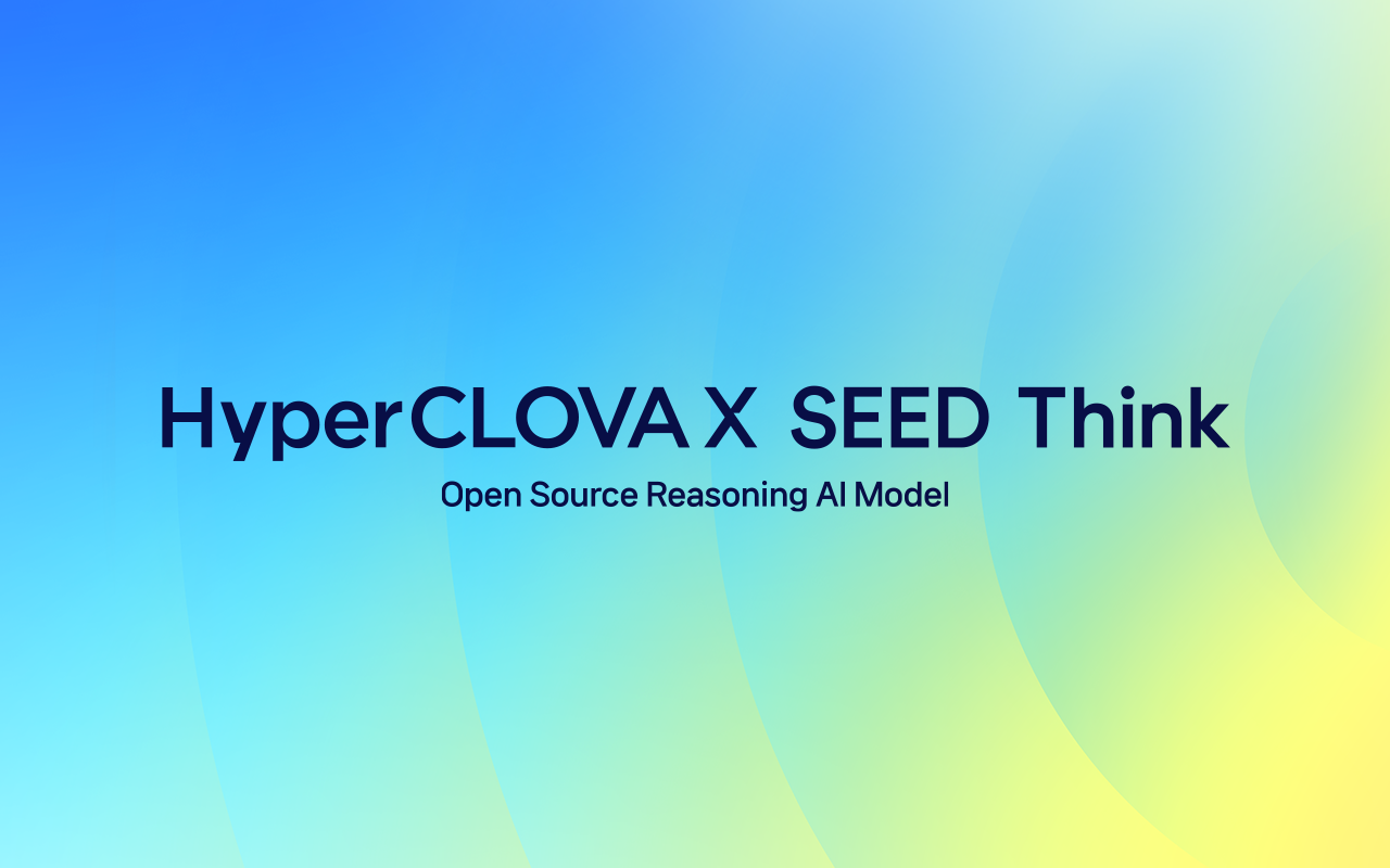 Image for A new seed grows in the AI ecosystem: HyperCLOVA X SEED Think