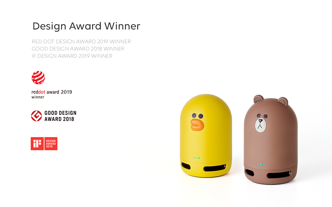 GOOD DESIGN AWARD 2018 WINNER. IF DESIGN AWARD 2019 WINNER. RED DOT DESIGN AWARD 2019 WINNER