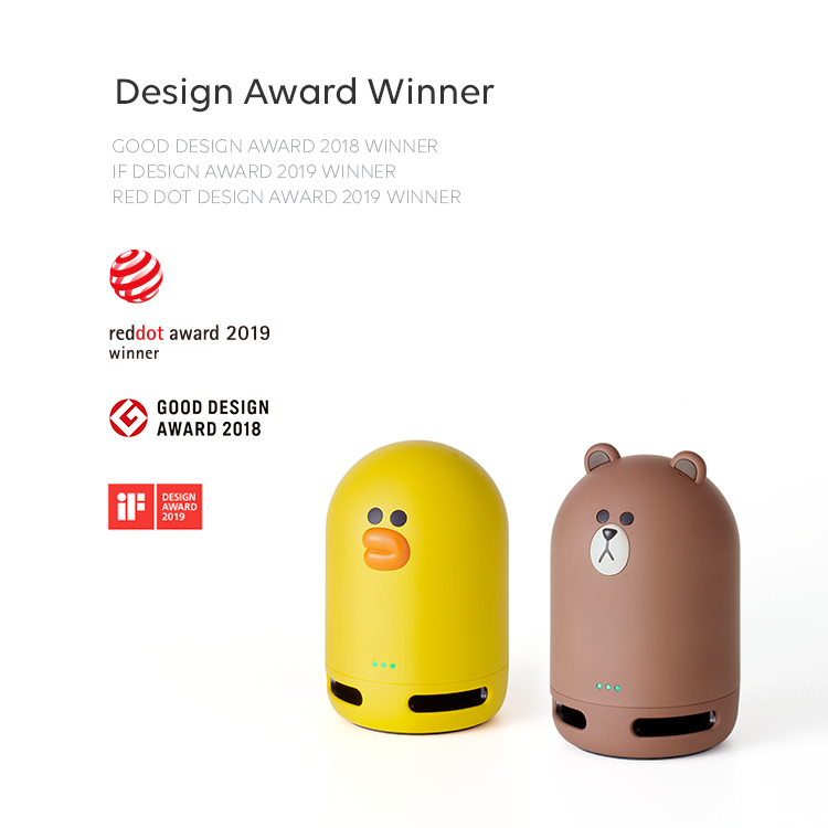 GOOD DESIGN AWARD 2018 WINNER. IF DESIGN AWARD 2019 WINNER. RED DOT DESIGN AWARD 2019 WINNER